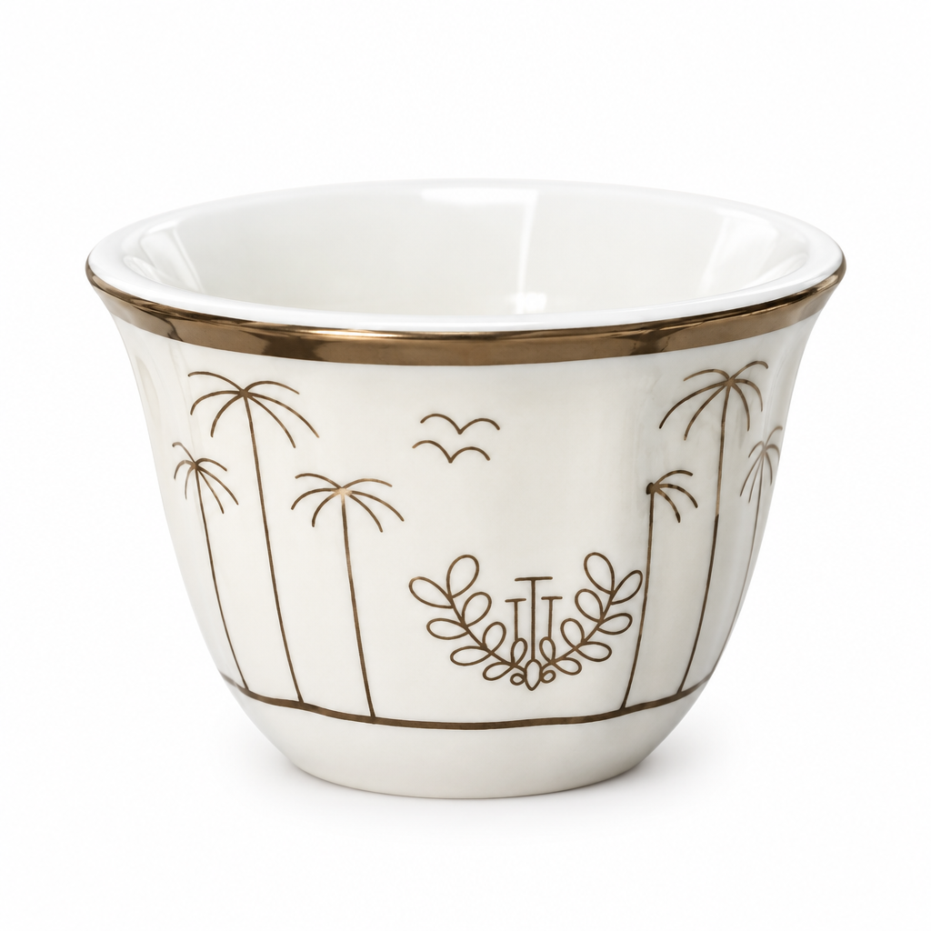 Pilsco 12 Piece Ceramic Cawa Cup Set - 110ml