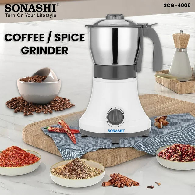 مطحنة القهوة/التوابل سوناشي SCG-4006
