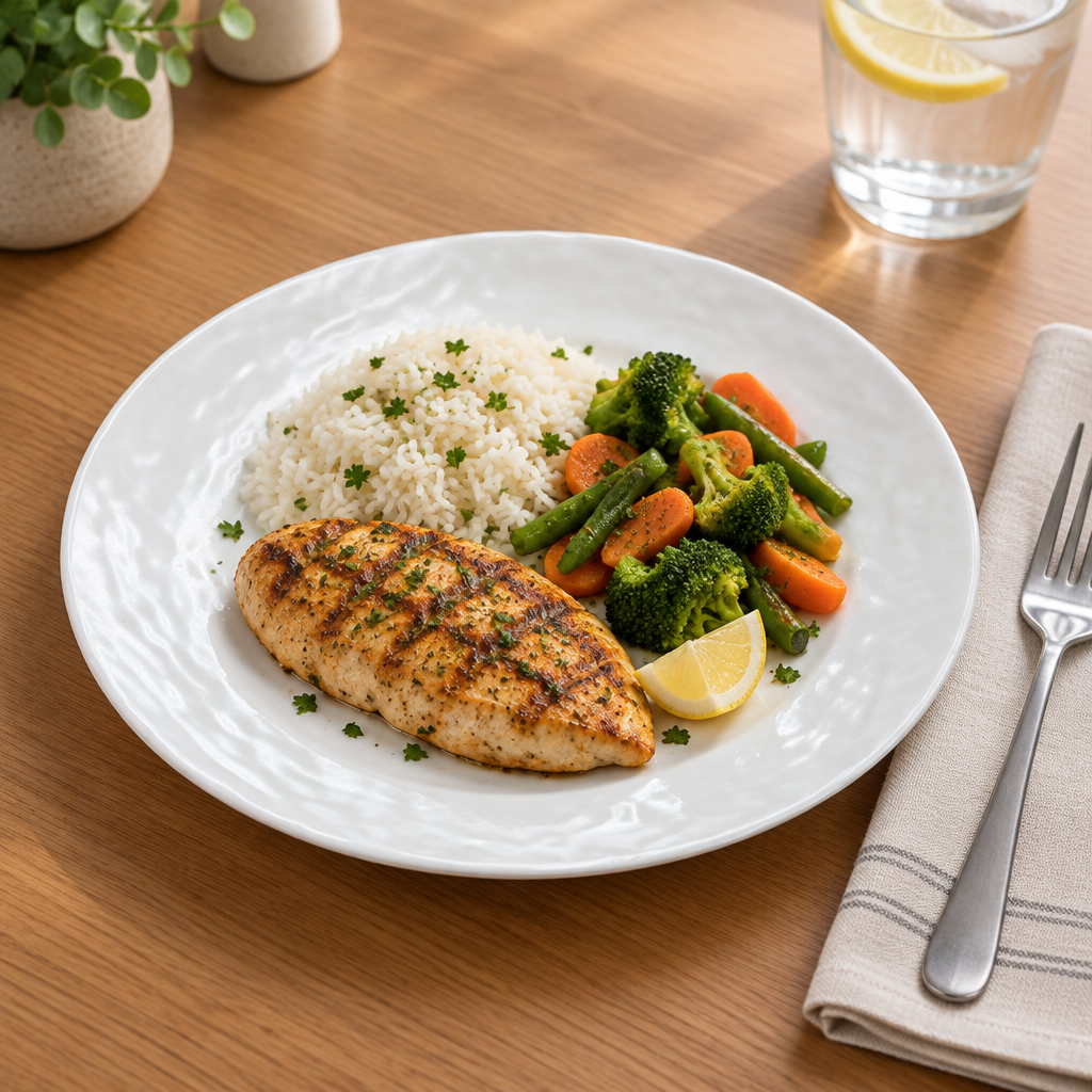 Elite Melamine Plate White – 11 Inch