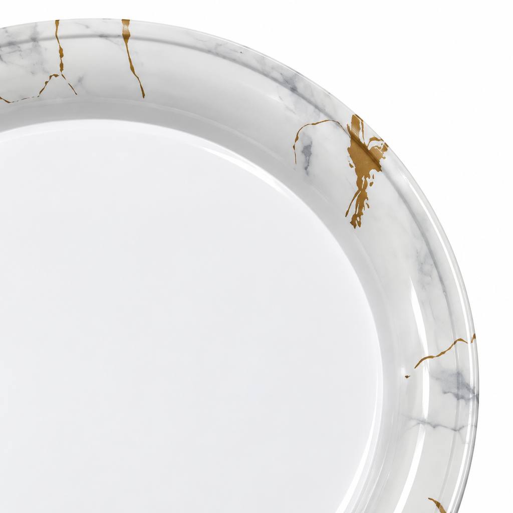 Kitchenmark Round Melamine Serving Tray - 45cm