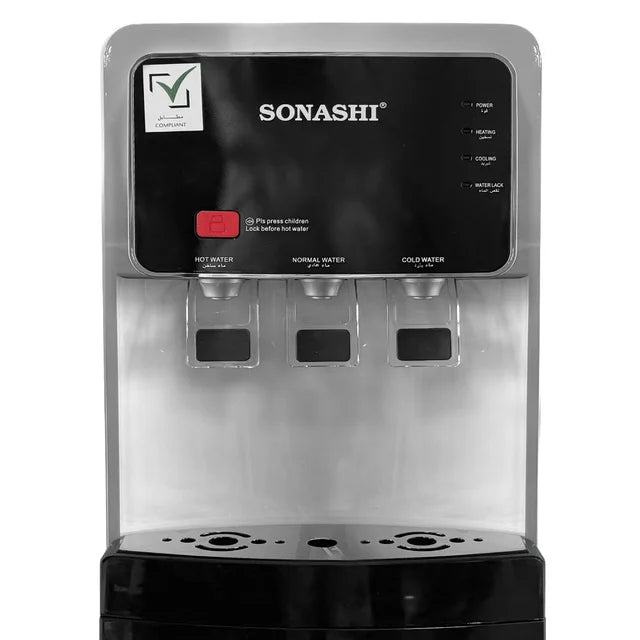 Sonashi 3 Tap Bottom Loading Water Dispenser SWD-56N