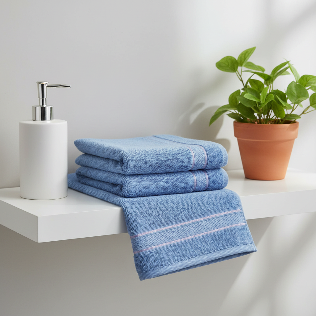 PL Hand Towel Blue - 50×100cm