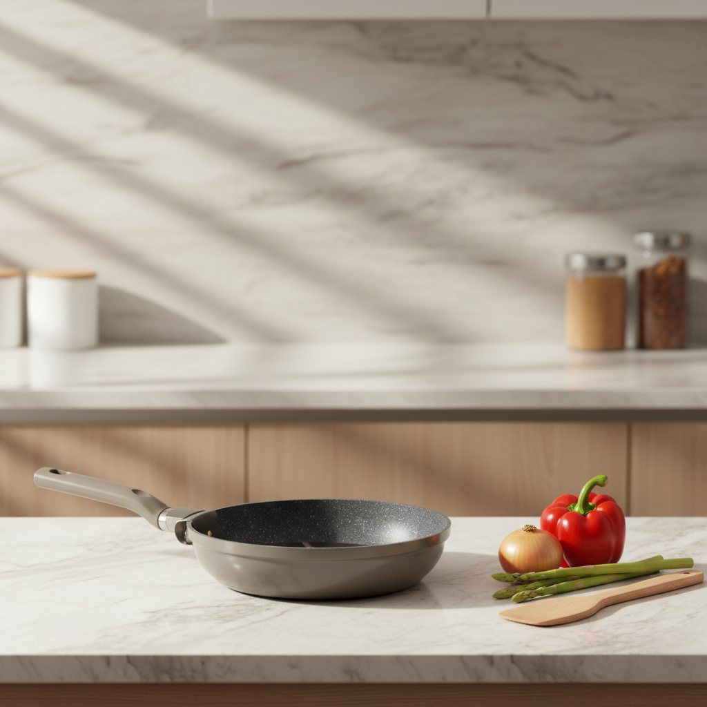 Royalford Ronyx Die-Cast Fry Pan Grey - 20cm