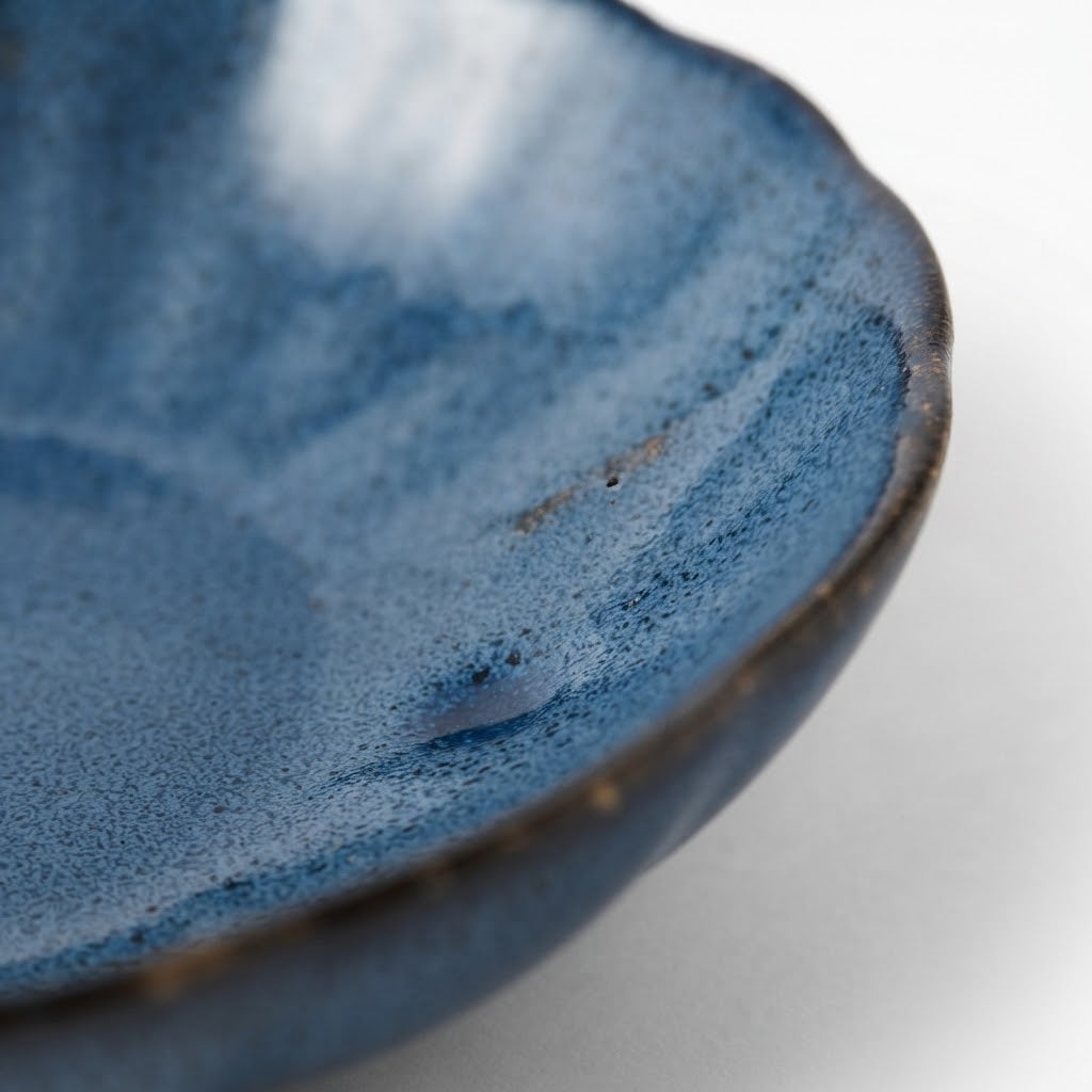 Keramika Navy Blue Ceramic Bowl - 20cm
