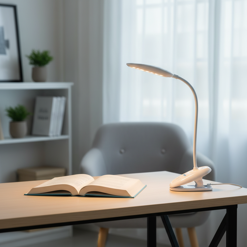 Sonashi Rechargeable LED Clip Lamp