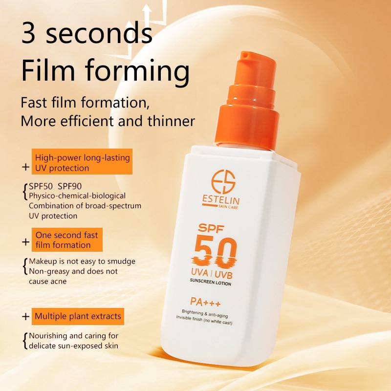Estelin Brightening & Anti-Aging Sunscreen Lotion SPF 50 UVA/UVB PA+++ 75g