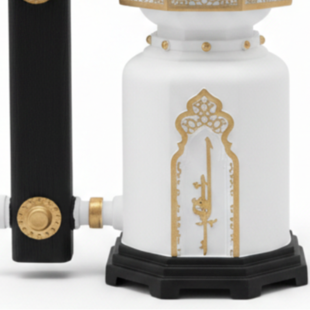 Chalk Incense Burner White - 15×9cm