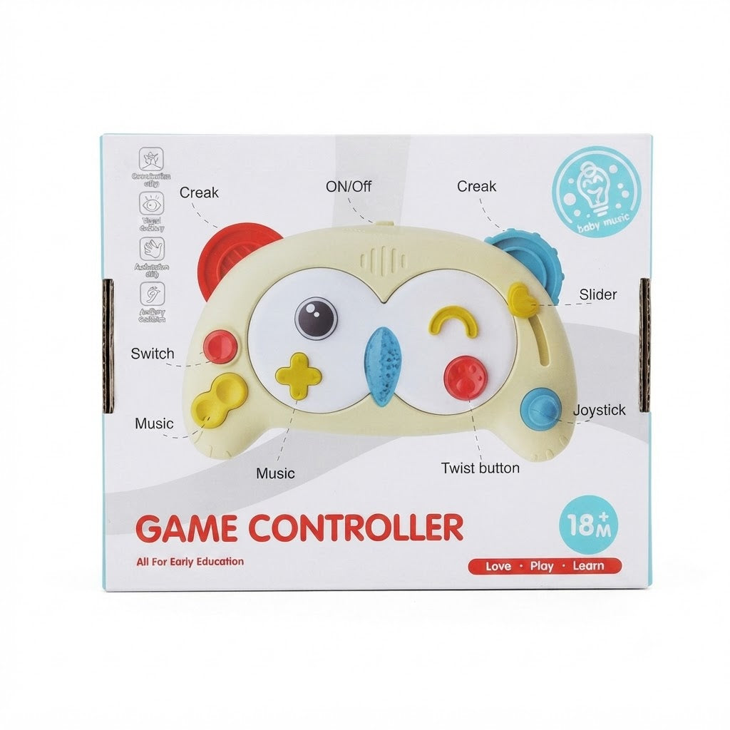 BabyLioni Owl Game Controller – Early Education Sensory Toy for Toddlers (18M+)