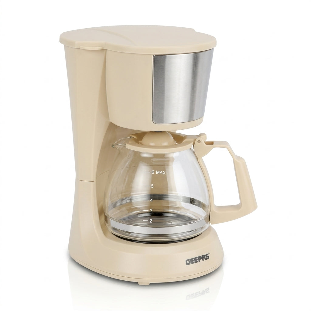 Geepas Coffee Maker GCM41527, Beige
