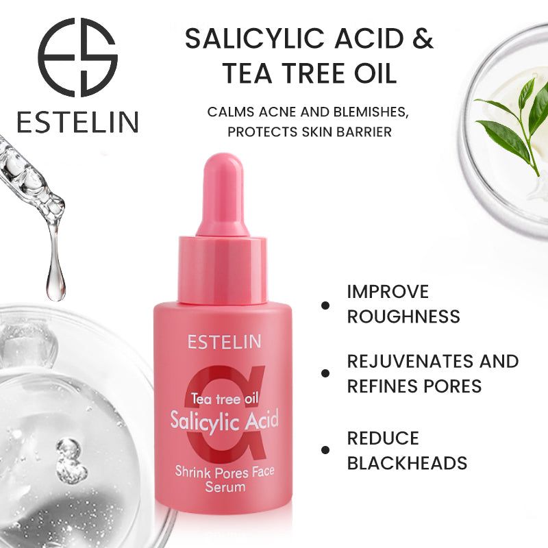Estelin Skin Care Multipurpose Face Serum - 30ml - Salicylic Acid & Tea Tree Oil