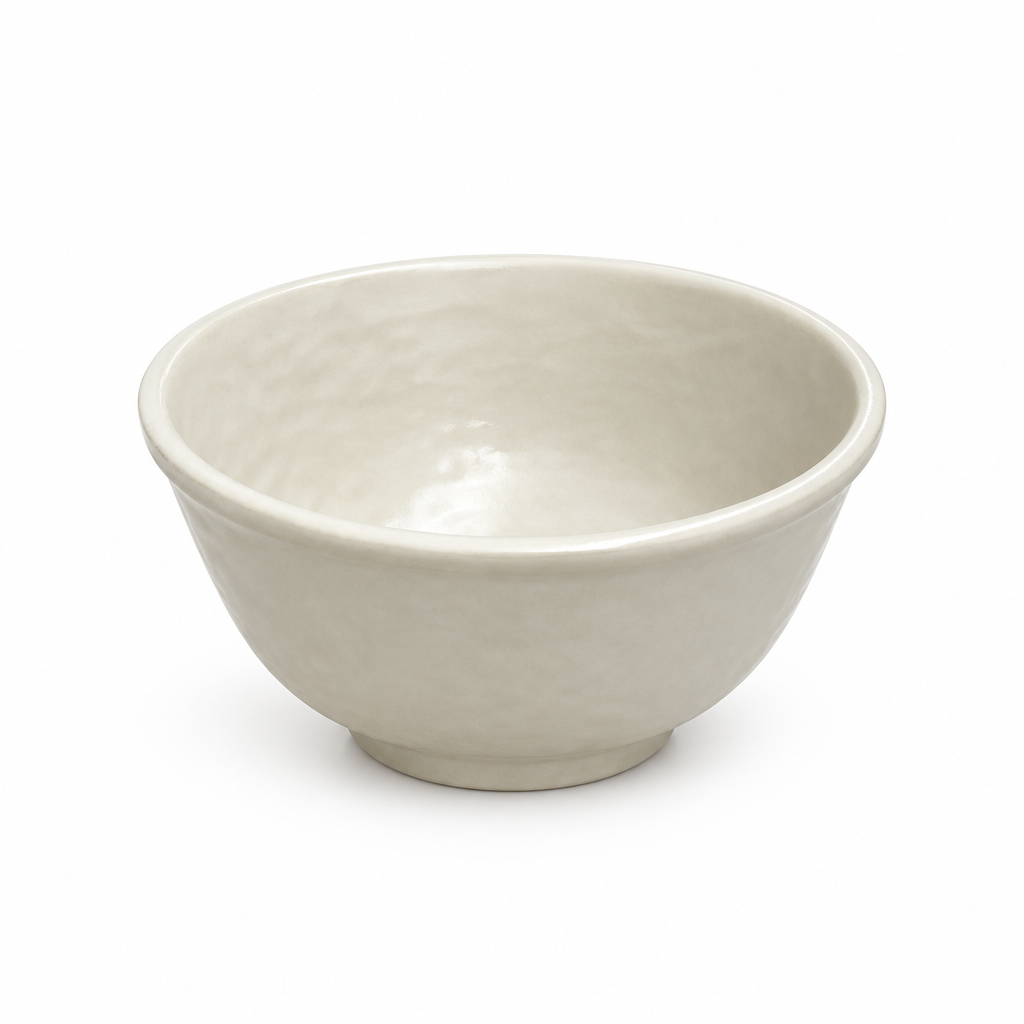 Elite Melamine Bowl Cream - 4.75 Inch