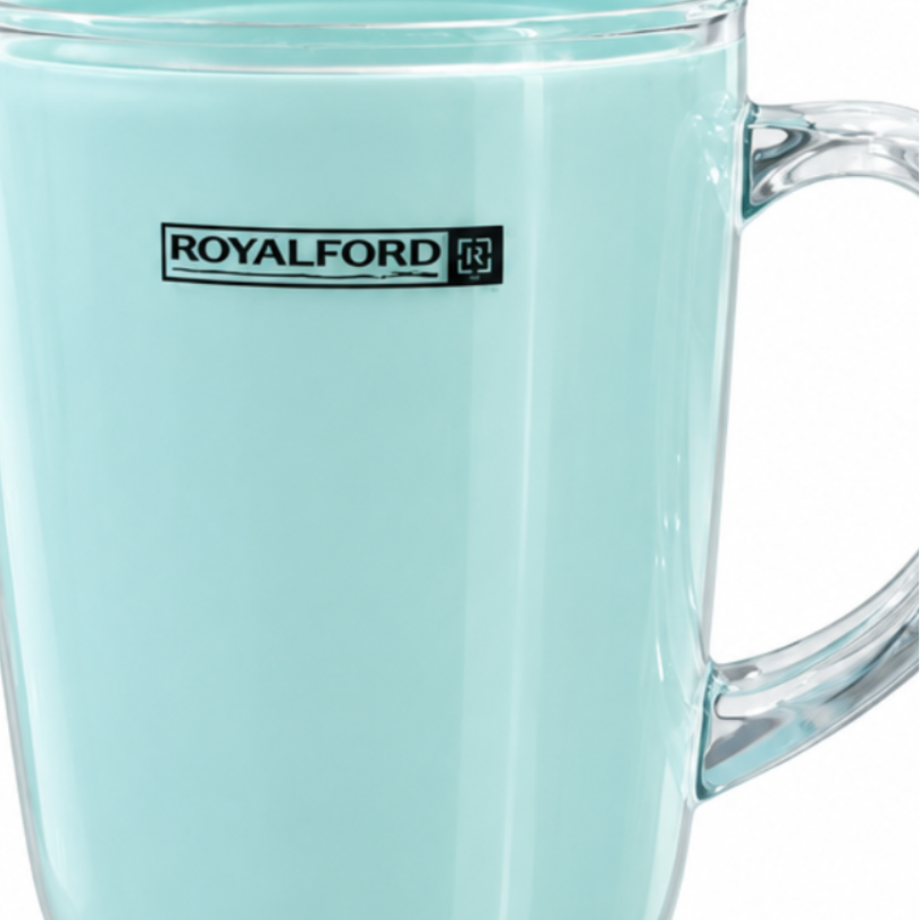 Royalford Melamine Mug Light Blue - 300ml