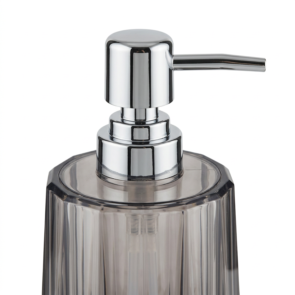 Acrylic Liquid Soap Dispenser Black - 500ml