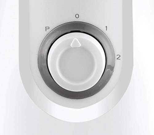 Black Decker 400W 1.5L Blender With Grinder Mill & Chopper Mill, 2 Speed Control with Pulse, White - Bx4000-B5