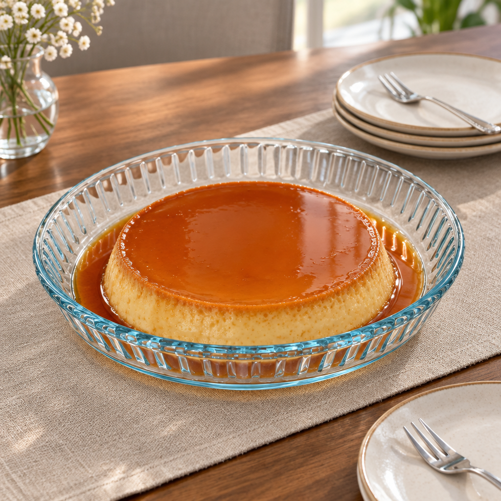 Pyrex Glass Flan Dish - 25cm