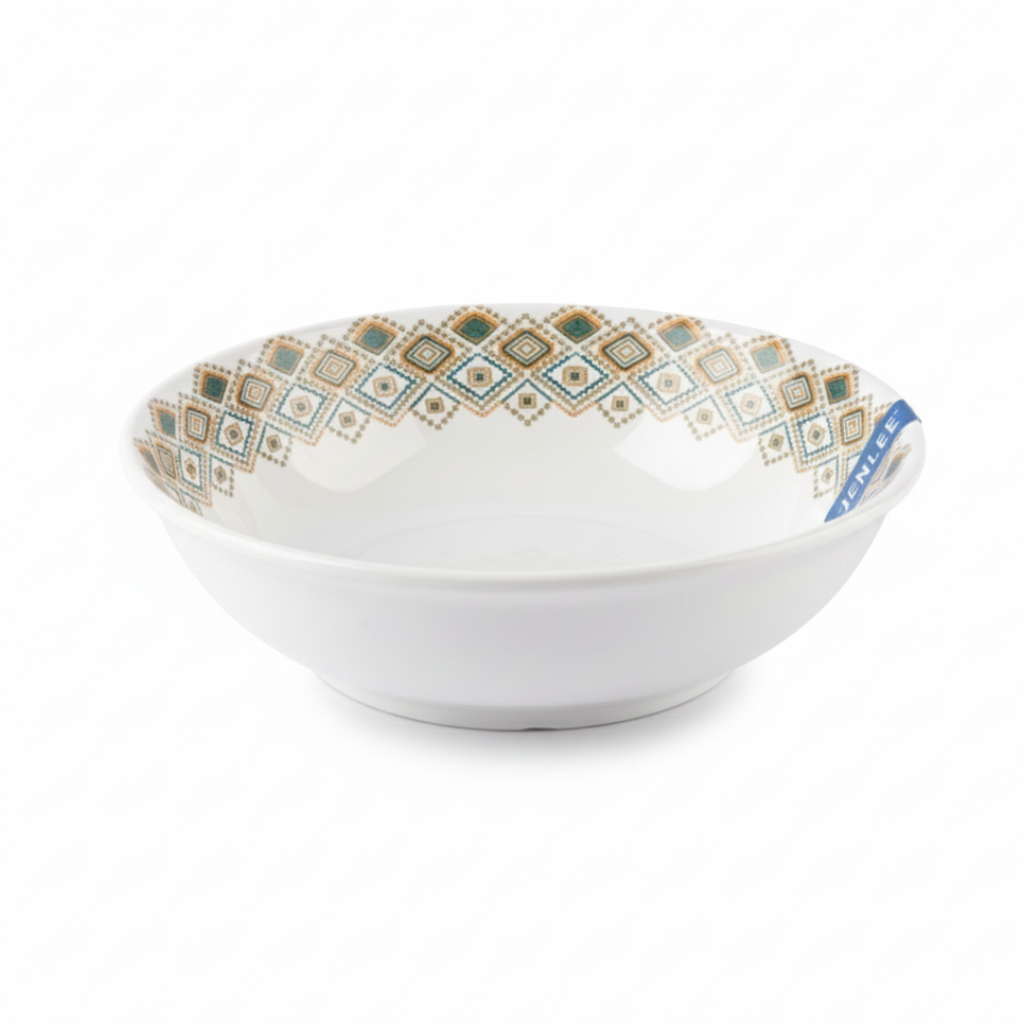 Henlee Melamine Soup Bowl White - 8.5 Inch