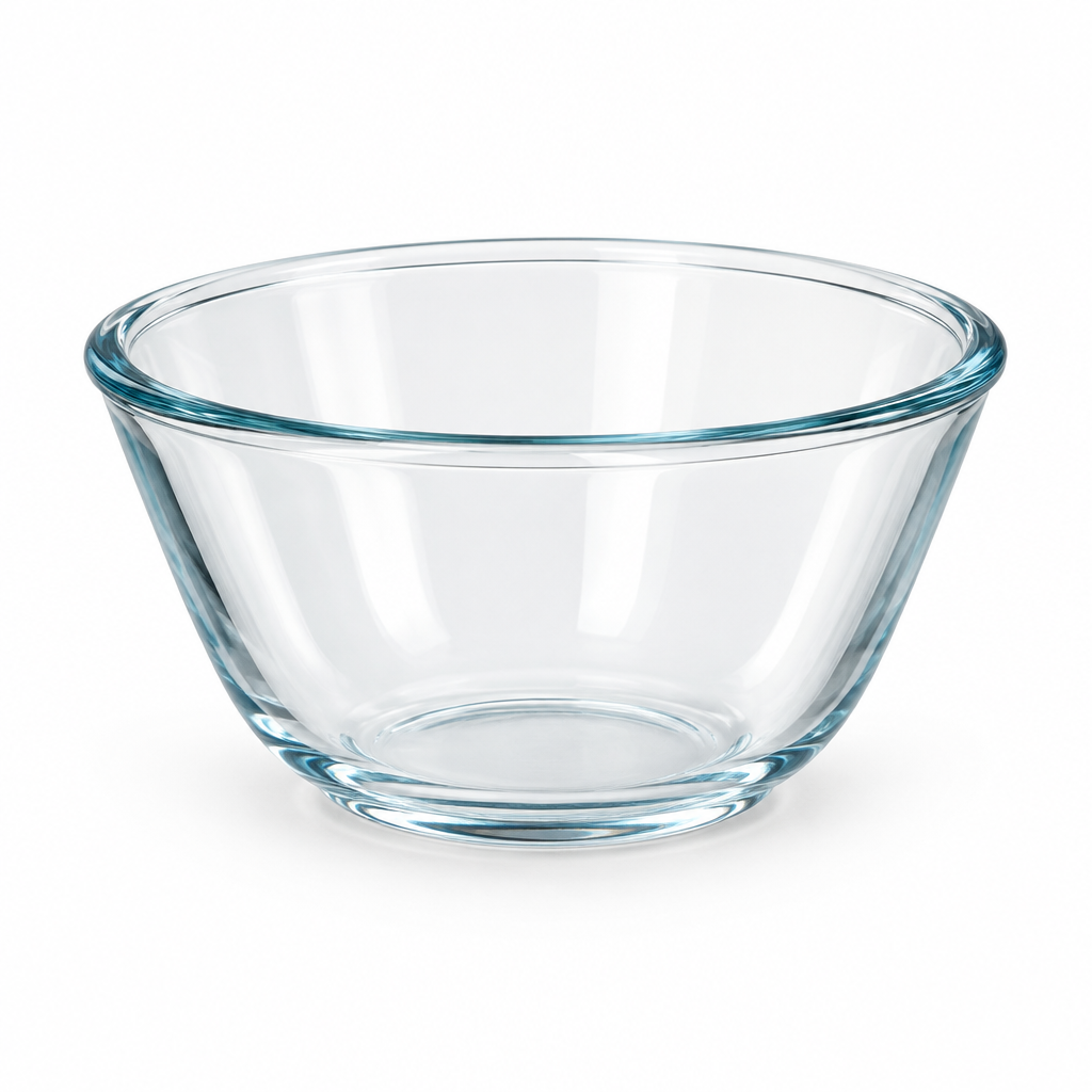 Nautilus Borosilicate Glass Bowl - 16cm