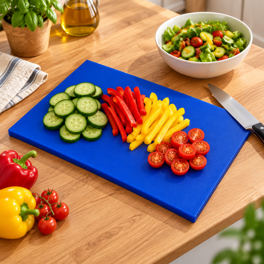 Kitchen Master Cutting Board Blue - 44×27×2cm
