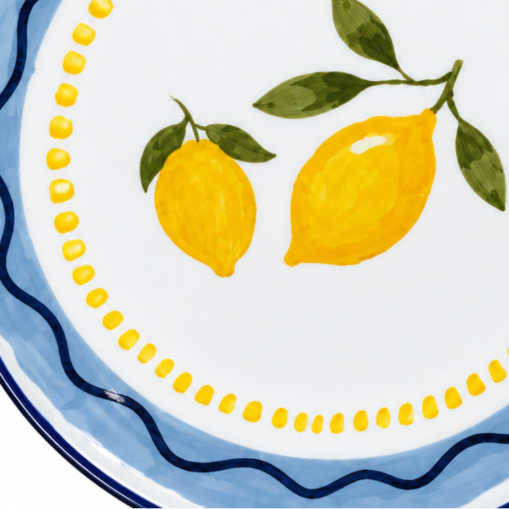 Luhpar Ceramic Dessert Plate - 19.5cm