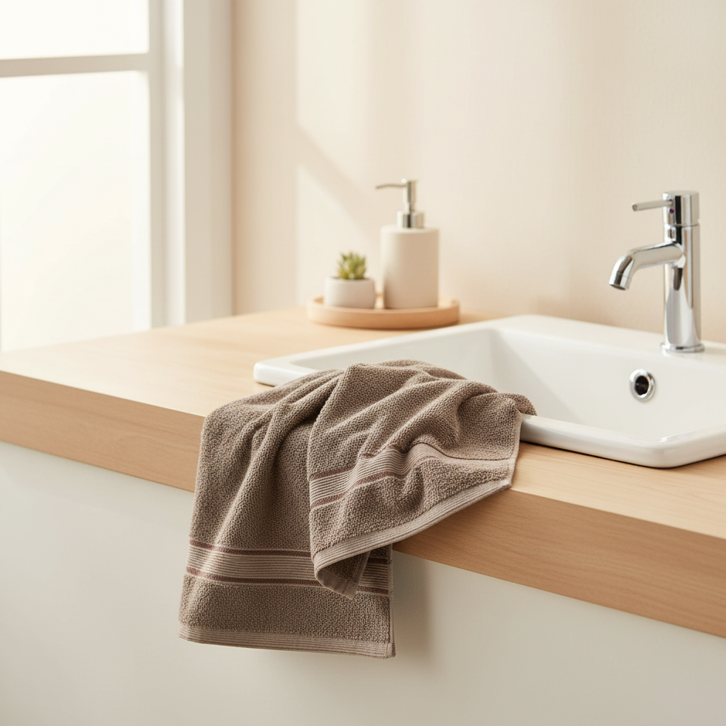 BTC Hand Towel Taupe Brown - 50×90cm