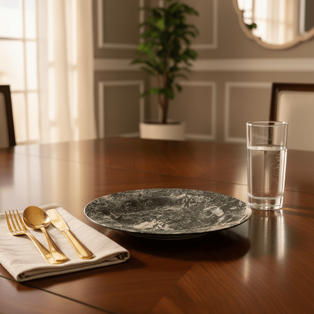 4Ever Melamine Brown Cream Crackle Pattern Side Plate Versatile Plate for Starters, Snacks and Desserts – 8 Inch - Al Kabayel Discount Centre4Ever Melamine Brown Cream Crackle Pattern Side Plate Versatile Plate for Starters, Snacks and Desserts – 8 InchPlates4EVERAl Kabayel Discount Centre