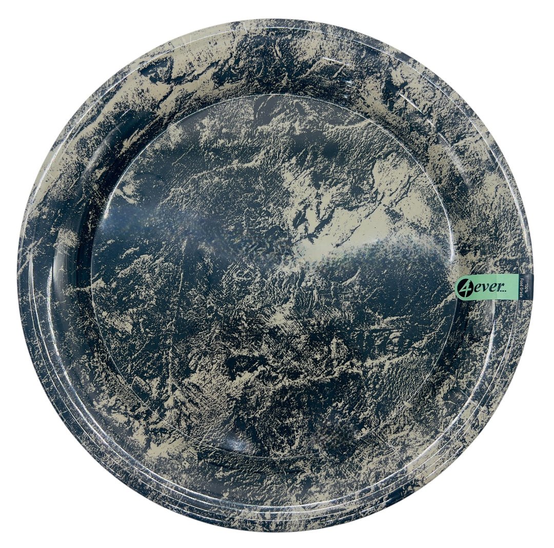 4ever Melamine Round Tray 40cm, Marble Patterned Design - Al Kabayel Discount Centre4ever Melamine Round Tray 40cm, Marble Patterned DesignServing Trays4EVERAl Kabayel Discount Centre