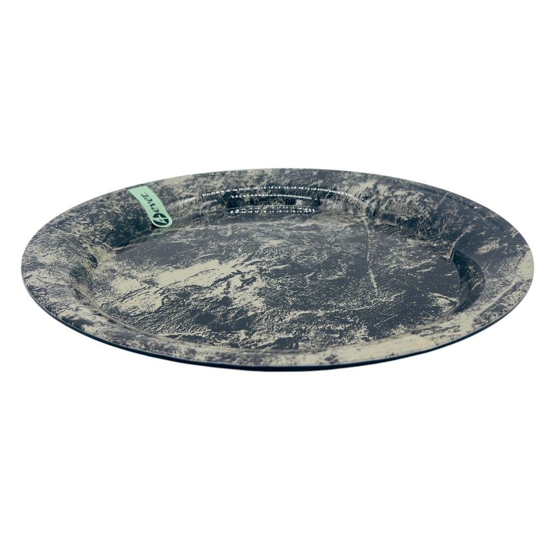 4ever Melamine Round Tray 40cm, Marble Patterned Design - Al Kabayel Discount Centre4ever Melamine Round Tray 40cm, Marble Patterned DesignServing Trays4EVERAl Kabayel Discount Centre