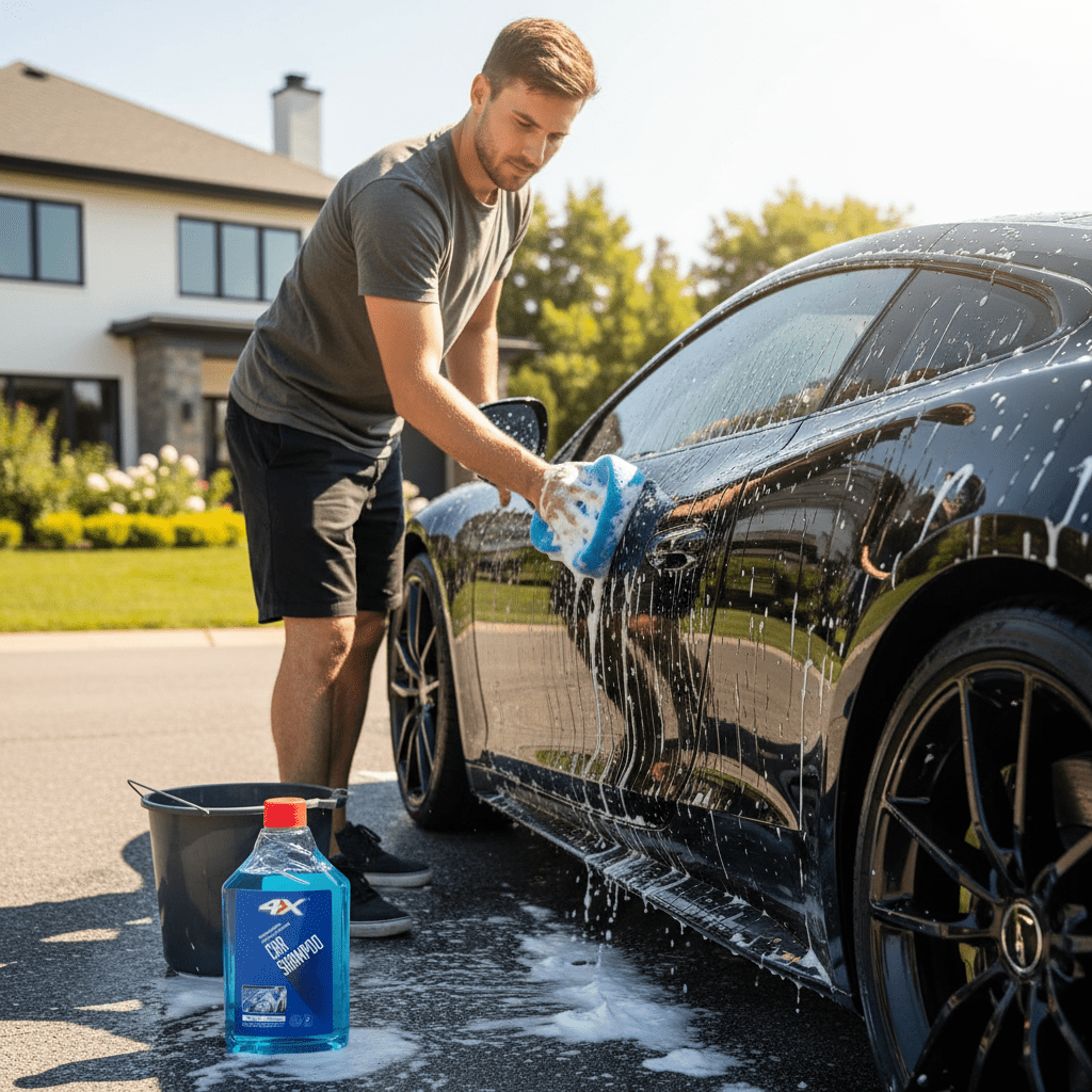 4X Car Shampoo Decontamination Glazing And Protecing - 500ml - Al Kabayel Discount Centre4X Car Shampoo Decontamination Glazing And Protecing - 500mlAutomotive4XAl Kabayel Discount Centre