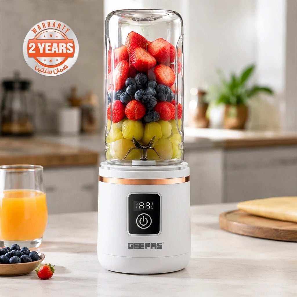 Geepas Rechargeable Portable Blender GSB44058