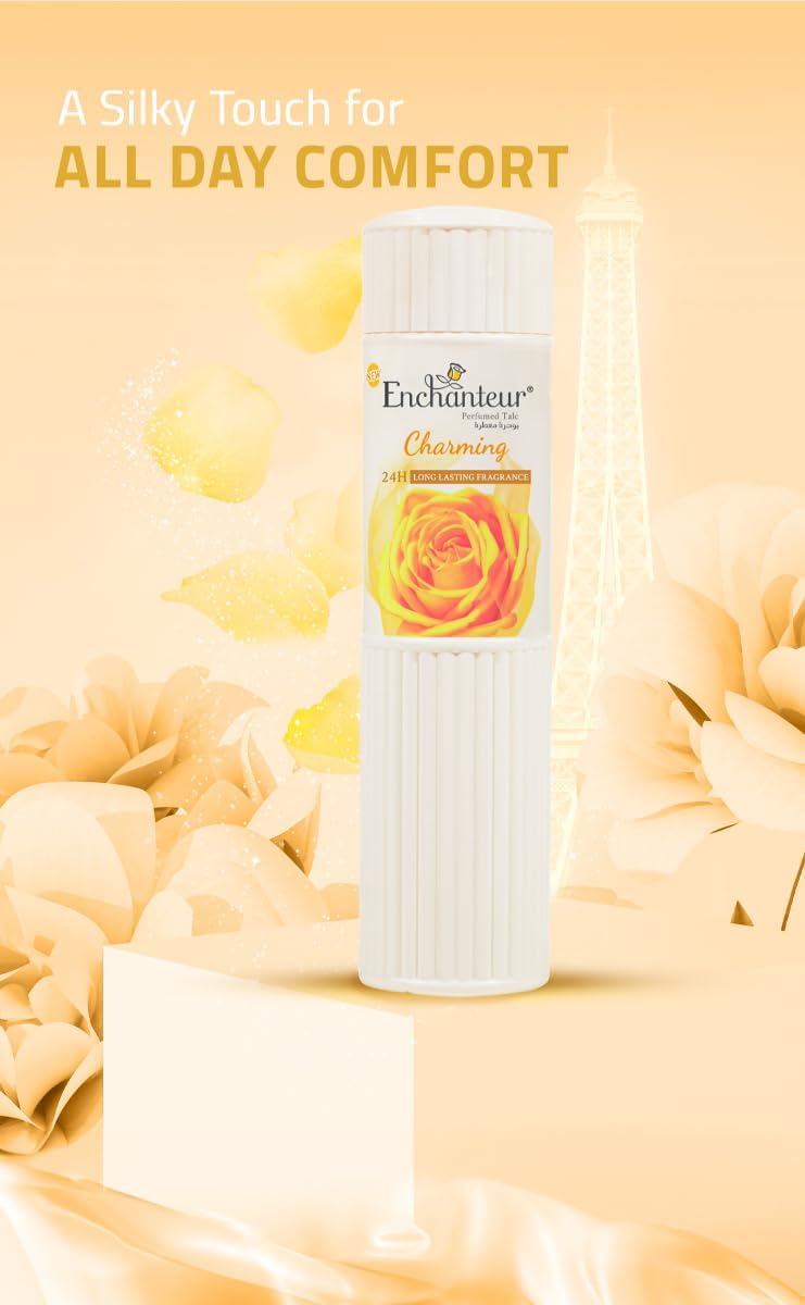 Enchanteur Charming Talc, Fragrance Powder, 250g