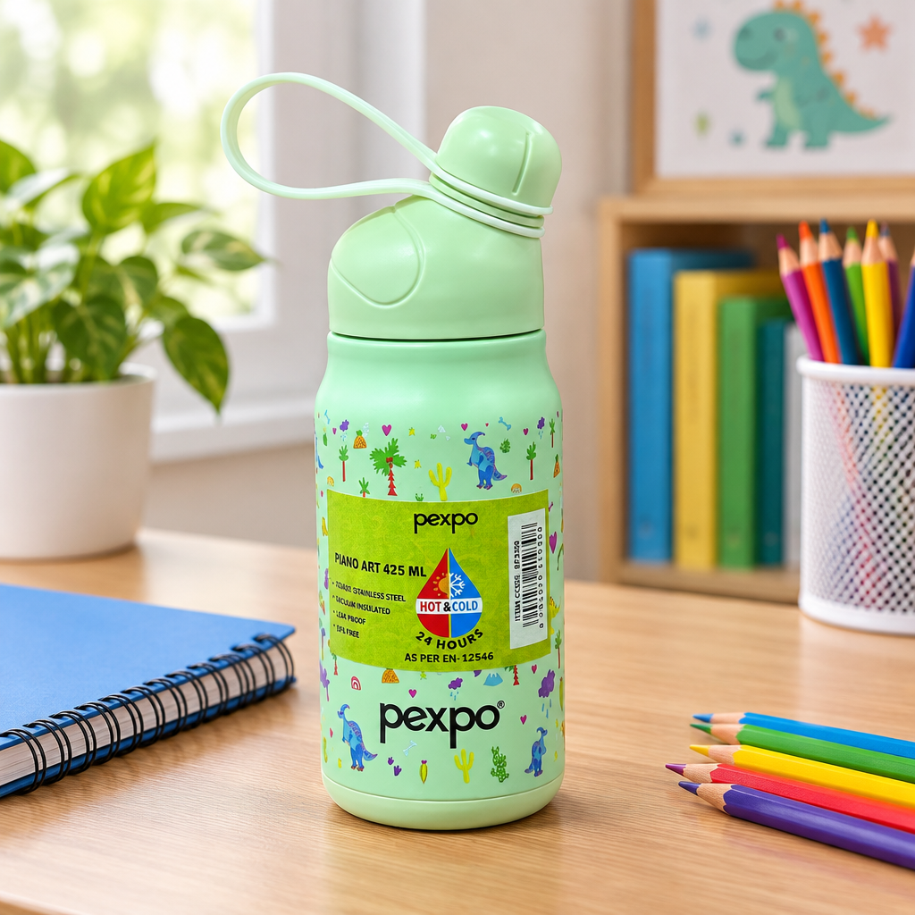 Pexpo Stainless Steel Vacuum Bottle - 425ml