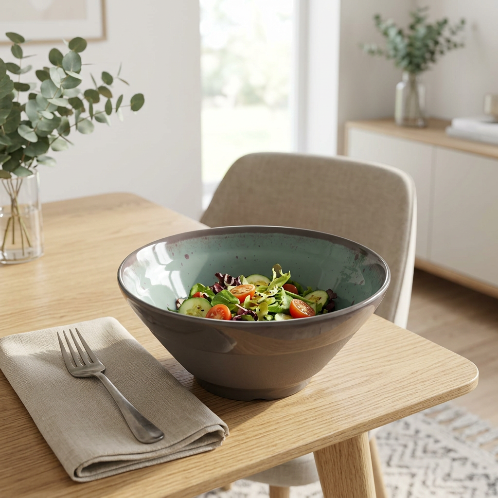 Hi-Luxe Melamine Bowl - 7.5 Inch