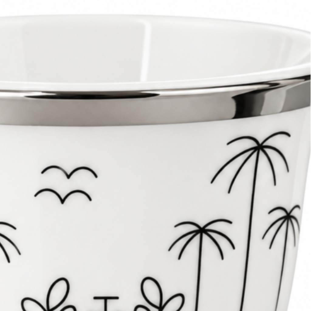 Pilsco 12 Piece Ceramic Cawa Cup Set - 110ml