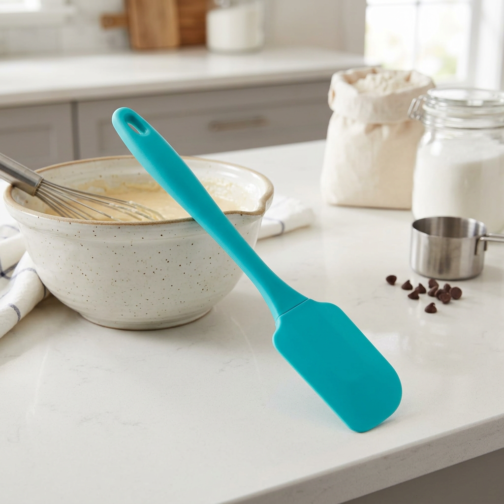Silicone Spatula Spade Turquoise - 25cm