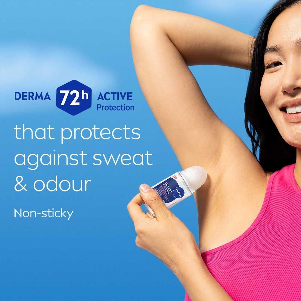 Nivea Derma Control Natural Tone Roll-On Deodorant – 50ml