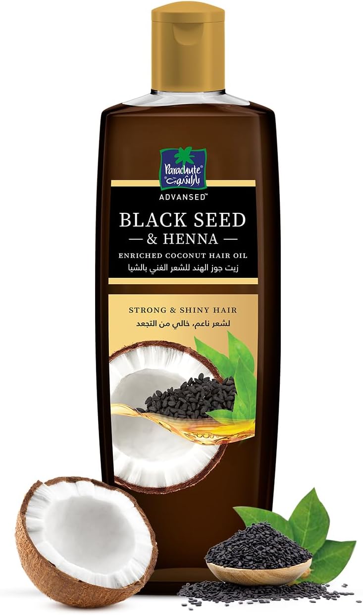 Parachute Advansed Blackseed &Henna Enriched Coconut Hair Oil 200ml