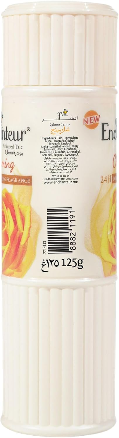 Enchanteur Charming Talc Fragrance Powder, 125g