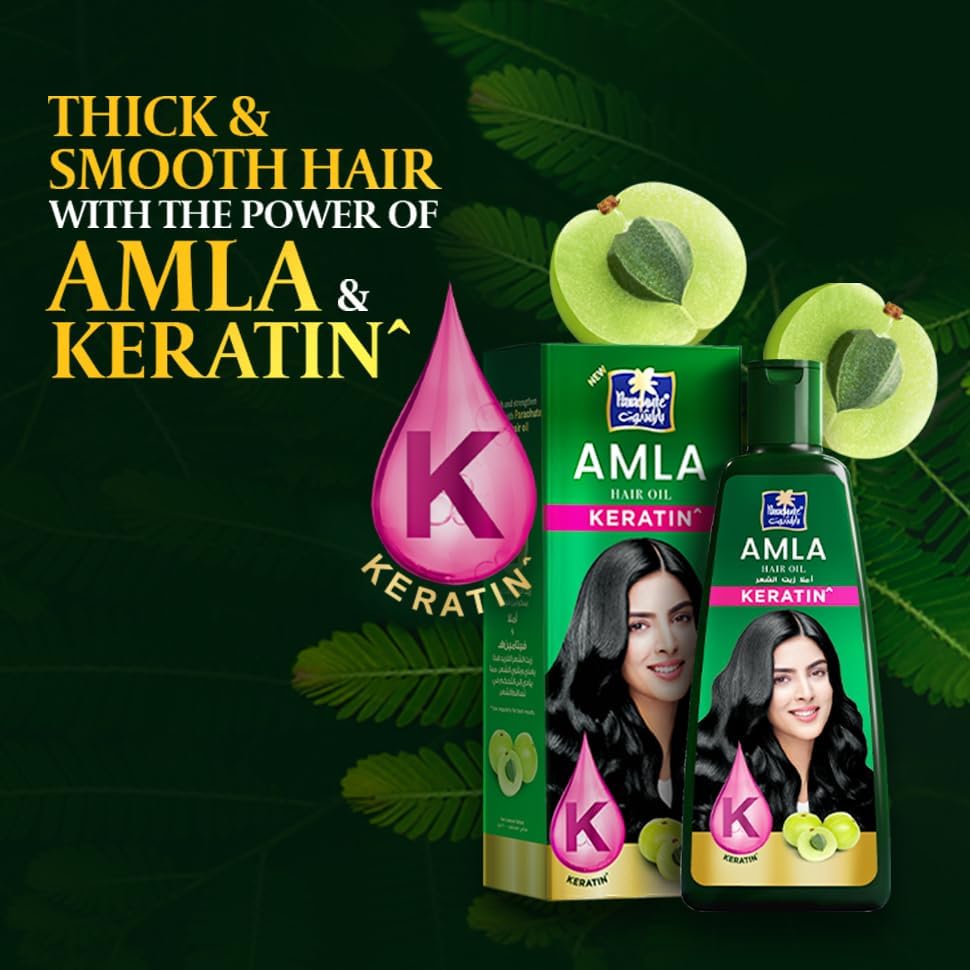 Parachute Amla Hair oil with Keratin 300ml