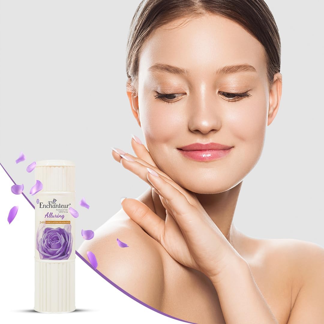 Enchanteur Alluring Talc Fragrance Powder, 125g