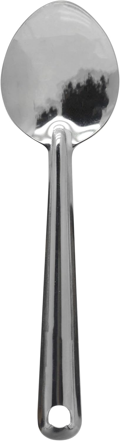 Raj 20cm Stainless Steel Basting Spoon BS0001 – Compact Cooking & Serving Spoon