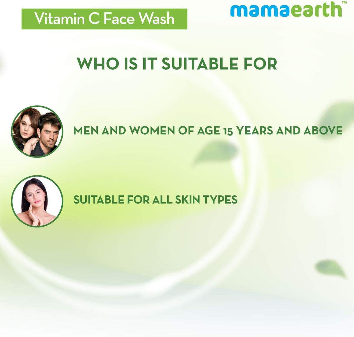 Mamaearth Vitamin C Face Wash 100ml