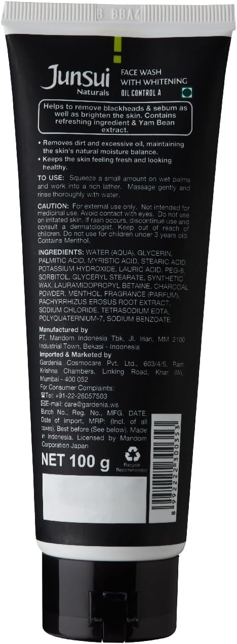 Junsui Naturals Face Wash Oil Control 100g