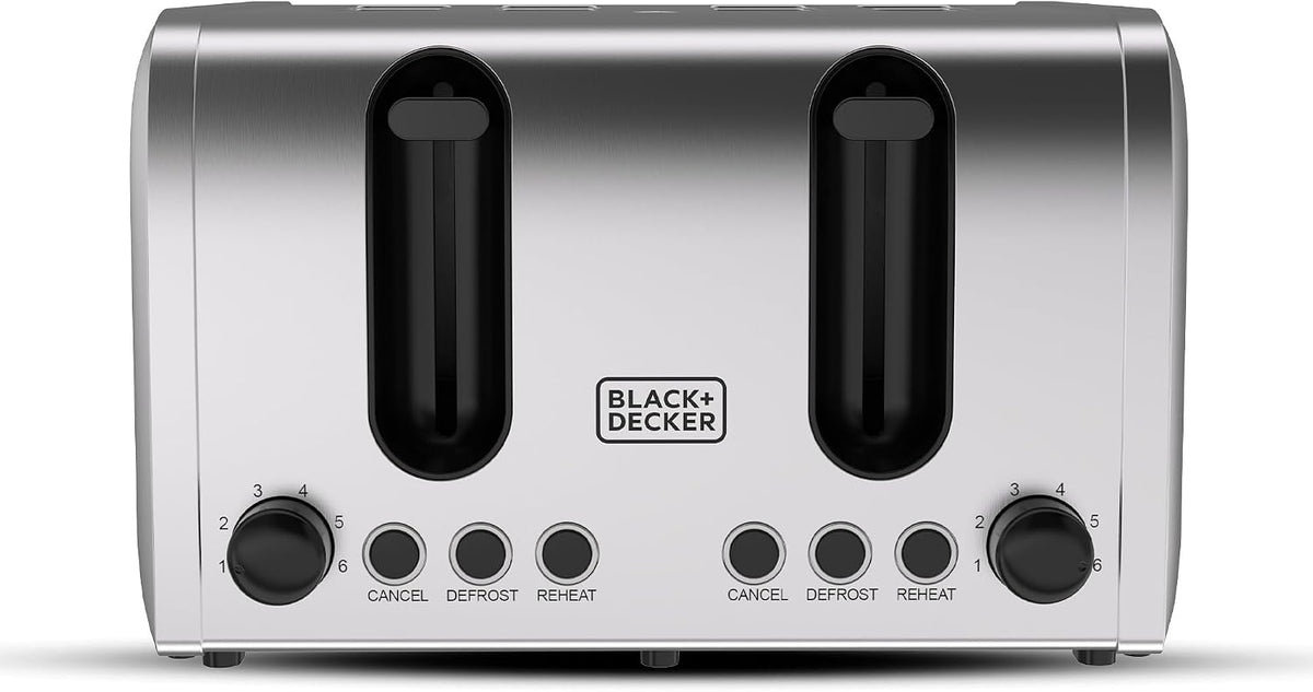 Black & Decker 4-Slice Toaster, ET444-B5