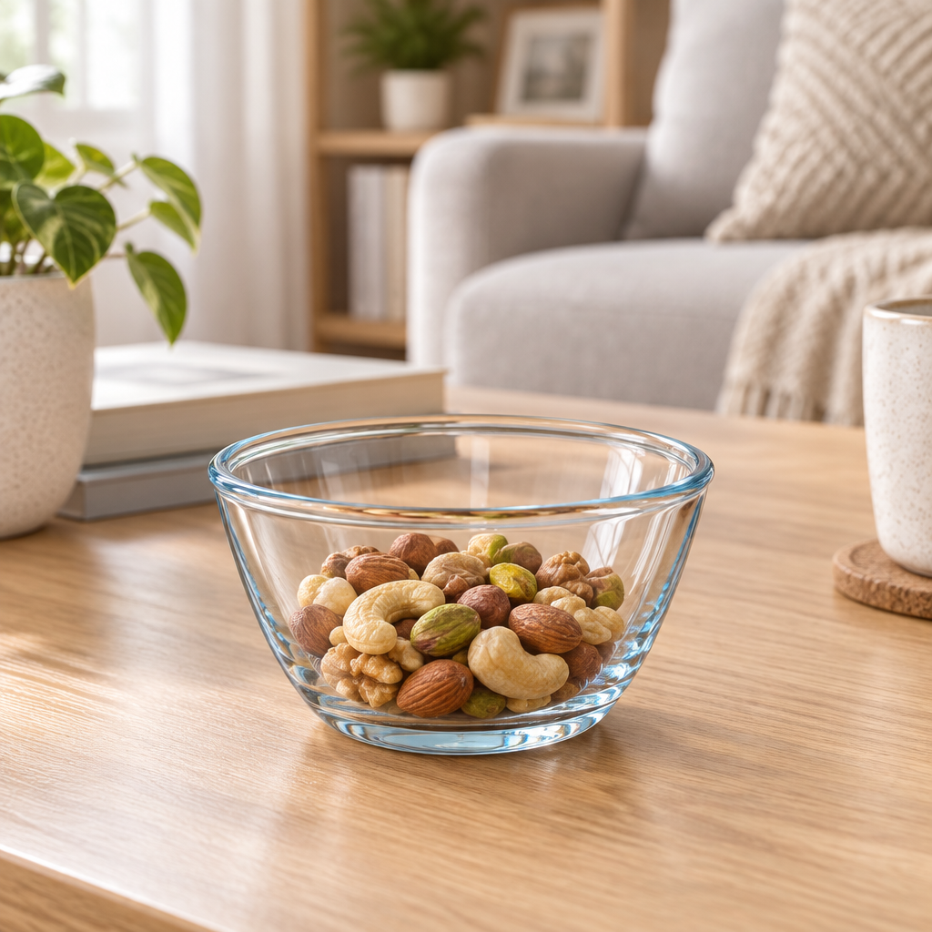 Nautilus Borosilicate Glass Bowl - 8cm