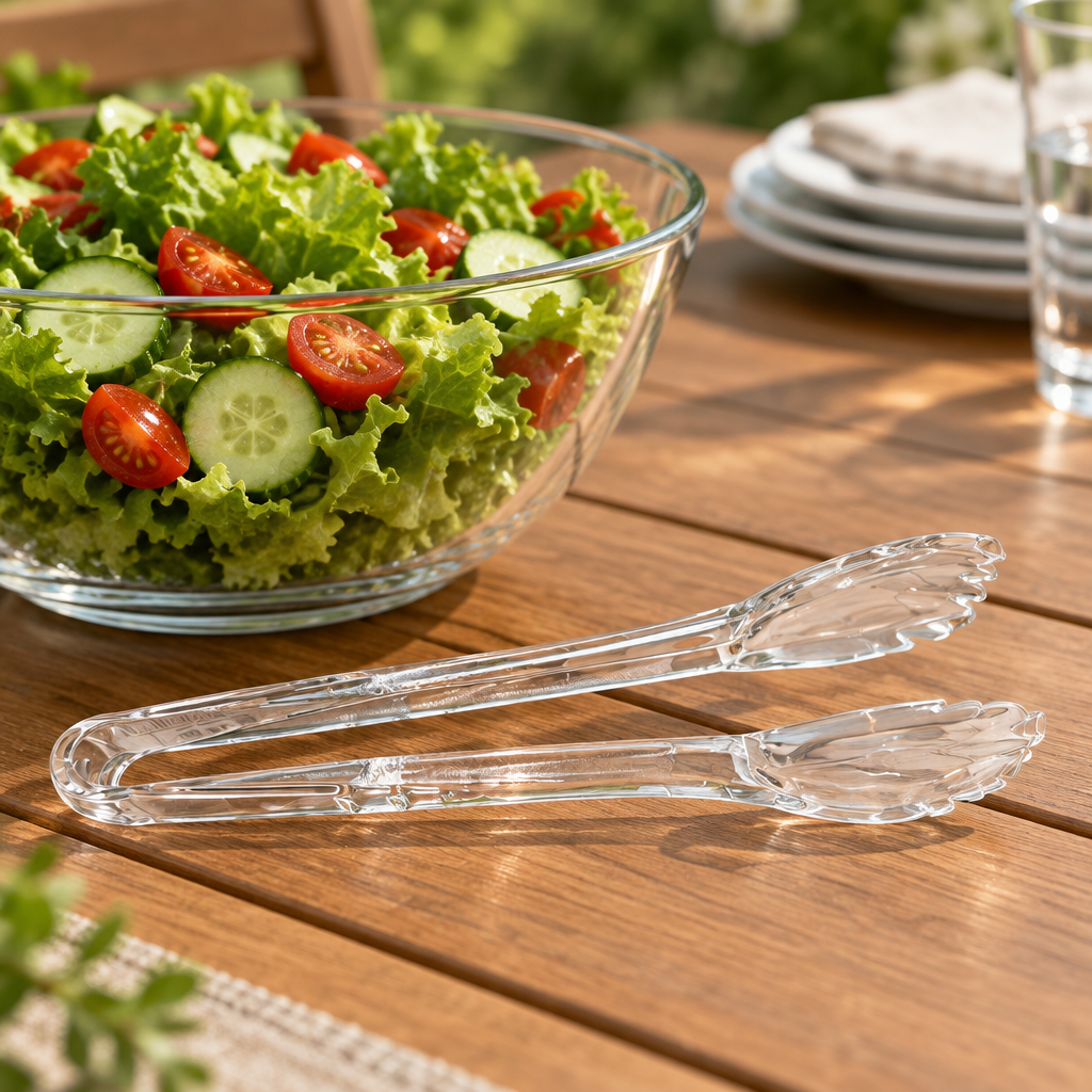 Acrylic Salad Tong – 22cm