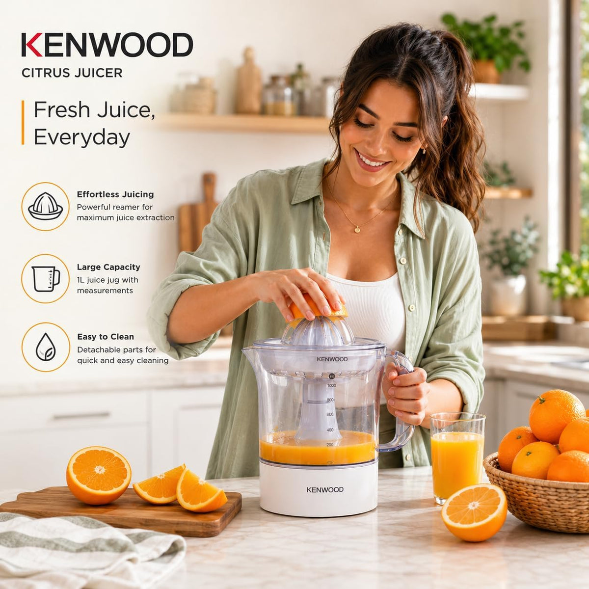 Kenwood Citrus Juicer 40W JE280A