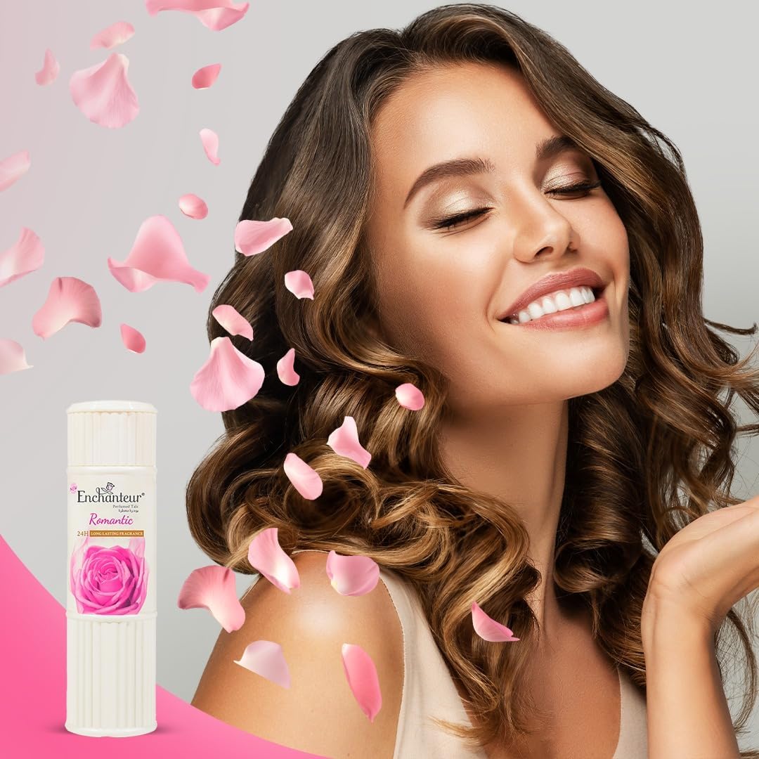 Enchanteur Romantic Talc Fragrance Powder, 125g