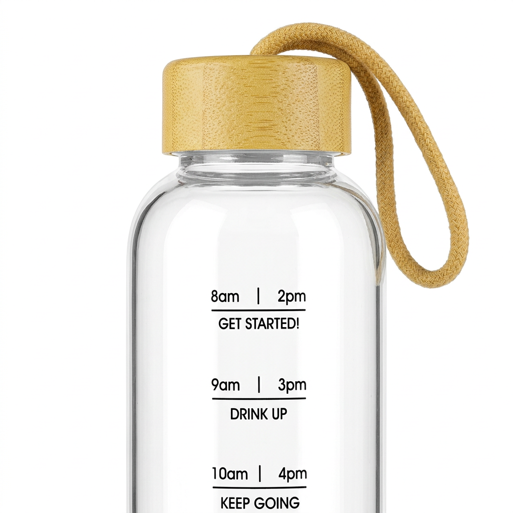 Ross Glass Water Bottle - 500ml
