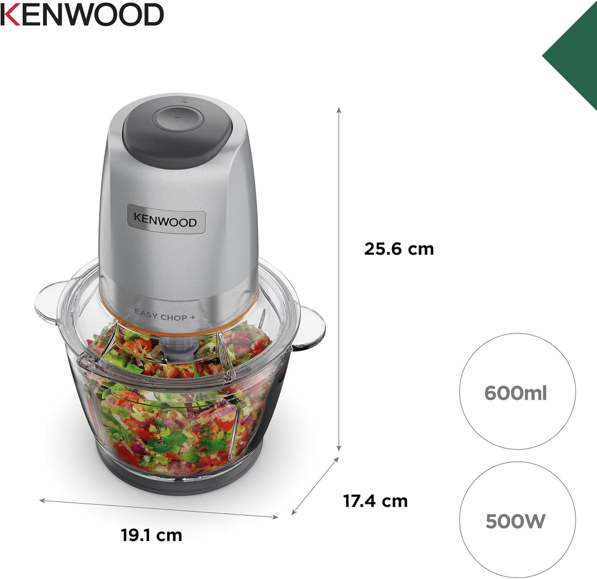 Kenwood Glass Chopper CHP62
