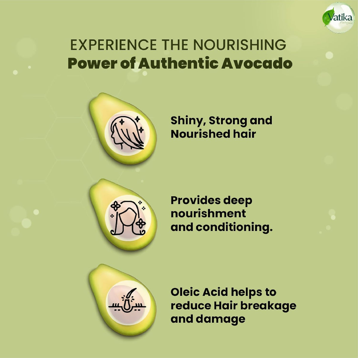 Vatika Naturals Mexican Avocado Hair Oil 200ml